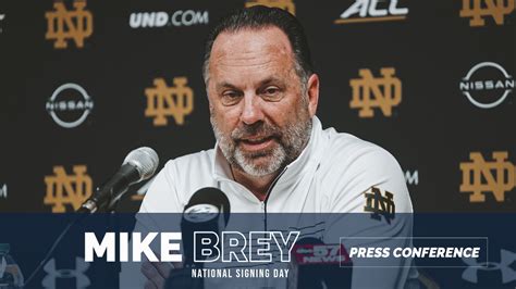 Video Mike Brey On Notre Dame Signees Jj Starling Dom Campbell And Ven Allen Lubin Irish