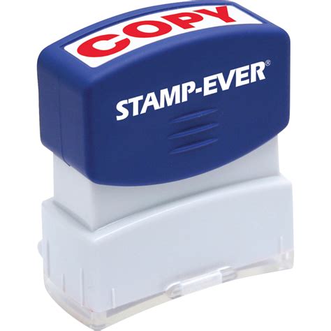 Stamp Ever Pre Inked Red Copy Stamp Title Stamps Us Stamp And Sign