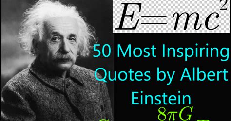 50 Most Inspiring Quotes By Albert Einstein