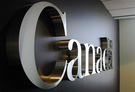 3d Corporate Metal Office Wall Signs And Interior Signage