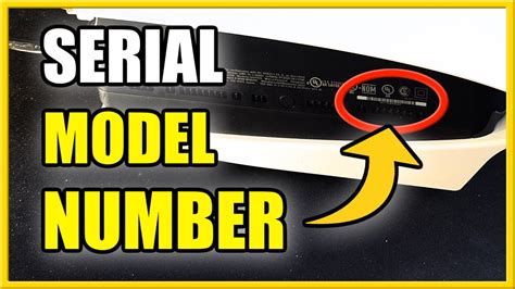 How To Find Ps5 Serial Number And Model Number Best Tutorial Youtube