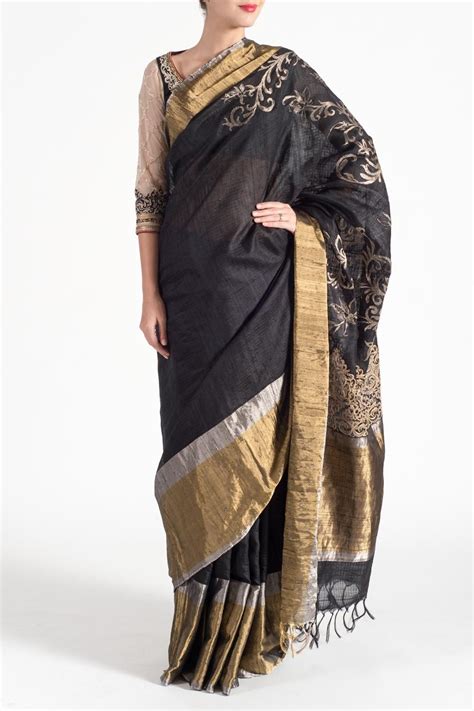 Choose Beautiful Collection Of Designer Embroidered Sarees Online Of