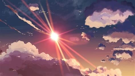 (hd) top 100 anime wallpapers for wallpaper engine + links. 5 centimeters per second anime makoto shinkai skyscapes ...