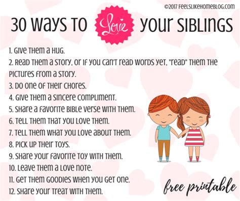 30 Ways To Help Siblings Get Along Feels Like Home™
