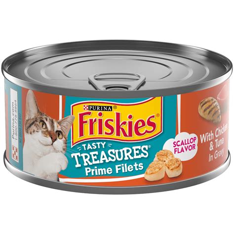 24 Pack Friskies Gravy Wet Cat Food Tasty Treasures With Chicken