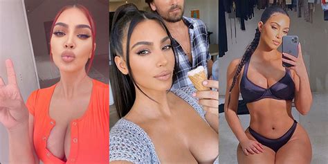 Kim Kardashians Hottest Selfies Of 2020 So Far Bikini Kim