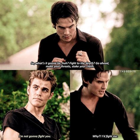Dont Ruin His Pretty Face Stefan Vampire Diaries Funny