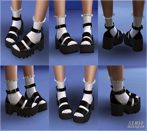 Chunky Sandals At Marigold Sims 4 Updates