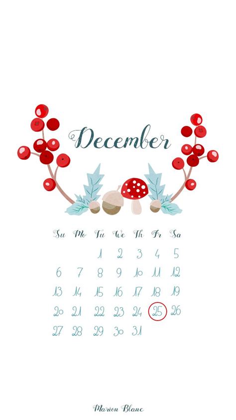 Kalender Dezember 2019 Hintergrund
