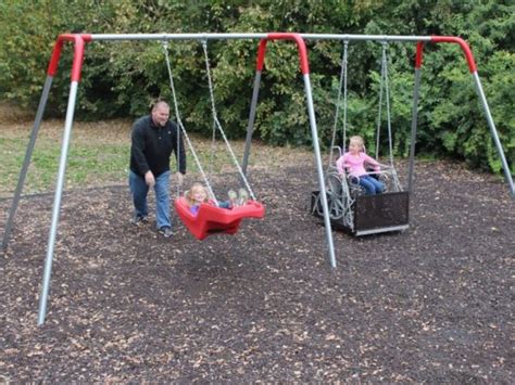 Ada Combination Swing 8 Foot By Sportsplay Playground Outfitters