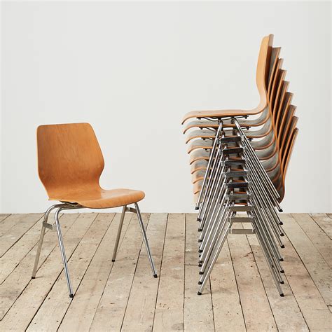 Plywood Stacking Chair Lassco Englands Prime Resource For