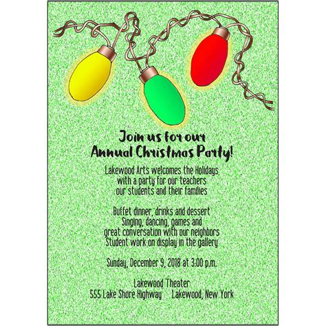 This article will give you some examples, and also a guide on how you can draft. Christmas Party Invitation, Style CPI-09 ⋆ IPV Studio