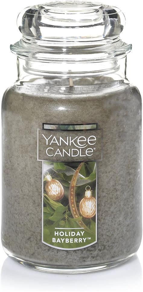 Yankee Candle Large Jar Candle Holiday Bayberry Amazonca Home And Kitchen