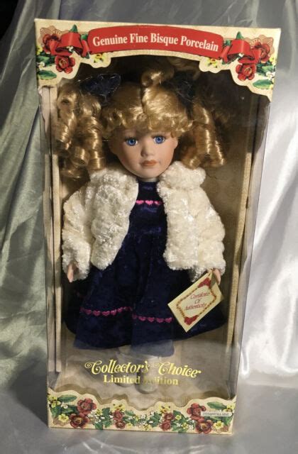 Collector S Choice Limited Edition Genuine Fine Bisque Porcelain Dandee Doll For Sale Online Ebay
