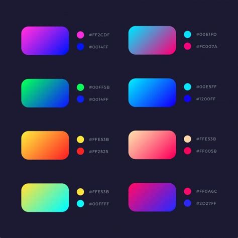 Tech Color Virtual Reality Color Design Inspiration Flat Color