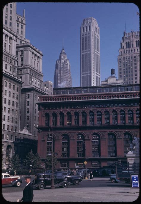 New York Produce Exchange Building 1942 By Charles W Cushman Sadly