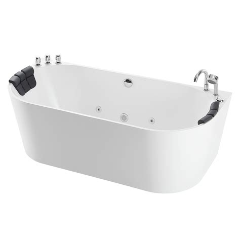 Empava 67ais01 67 In Whirlpool Freestanding Hydromassage Bathtub Ibathtub