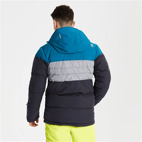 Dare 2b Mens Connate Ski Jacket Ebony Grey Ocean Depths Project