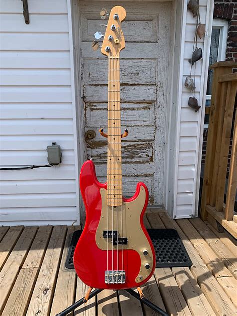 Fender Precision Bass Roger Waters Signature Neck 2010 Reverb Uk