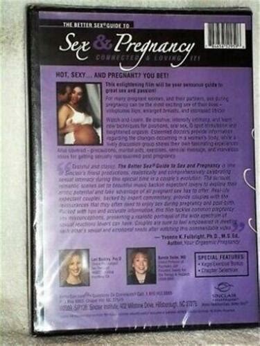 the better sex guide to sex and pregnancy dvd sinclaire couples sex education ne 784656529596 ebay