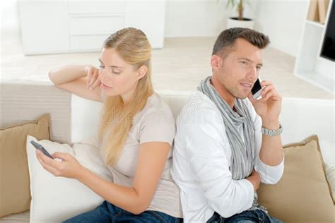 Couple Breaking Up Stock Photo Image Of Busy Company 198376780