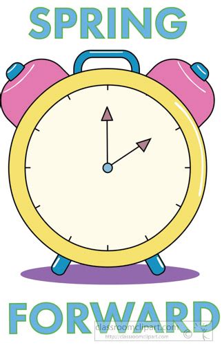 Spring Forward Time Change Clipart 20 Free Cliparts