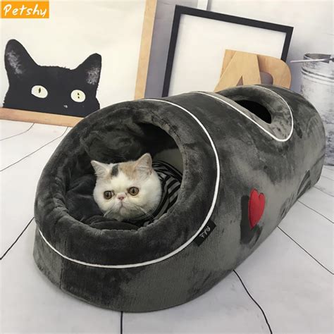 Cat Bed Cave House Bed Beds Best For Indoor Cats Houses Heated Kitten