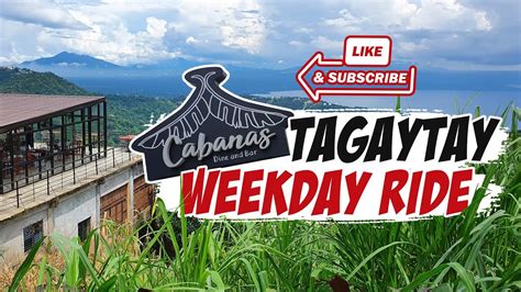 Tagaytay Weekday Ride Cabanas Dine And Bar Pink Sisters Convent