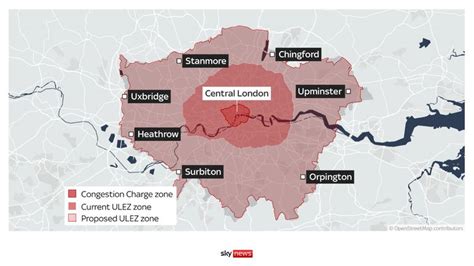 Ultra Low Emission Zone Plans Could Cover Most Of London From 2023 With