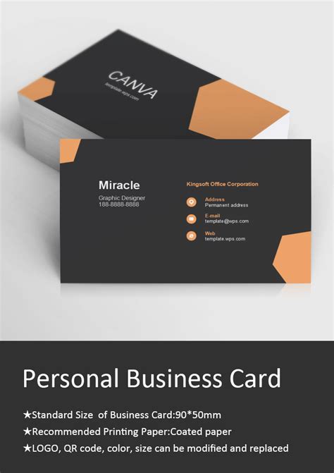 Top 10 Business Card Templates Free Download In Pdf Wps Pdf Blog