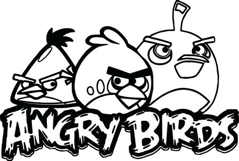You can also participate in these adventures by coloring new birds among the models that you find in find the best angry birds coloring pages for kids & for adults. Angry Birds Coloring Pages | Bird coloring pages, Coloring ...