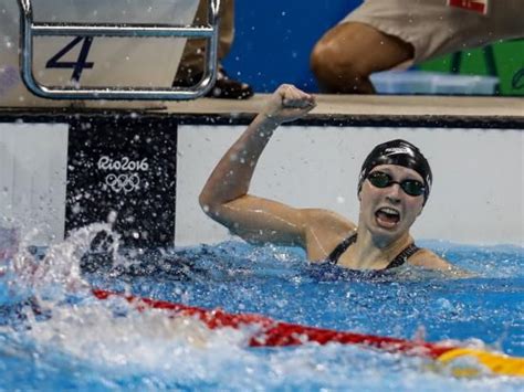 Katie ledecky of the u.s. Ledecky, Phelps Lead Big Night for USA Swimming in Rio | Usa swimming, Team usa olympics, Ledecky