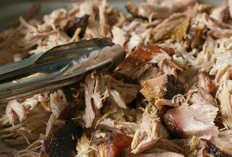 You could also use pork butt, which has more marbled fat and will result in even more flavorful and tender meat. Oven Roasted Pulled Pork for a Crowd - Forks and Folly