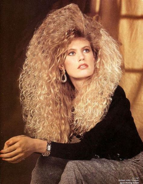 40 Vintage Snaps Of Young Girls With Very Big Hair In The 1980s