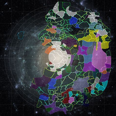 Galaxy Map Political Map Star Wars Combine
