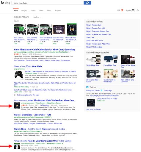 Bing Adds Product Thumbnails To Organic Search Results