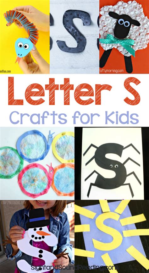 Letter S Crafts