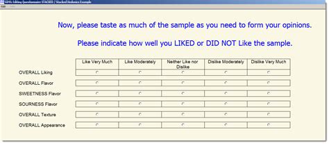 Sensory evaluation methods • goal is to match the right test with the right question question method are products different? Hedonic & Category Examples - SIMS Sensory Evaluation ...