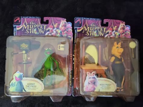 Muppet Show Kermit The Frog And Miss Piggy Series 1 Figure By Palisades