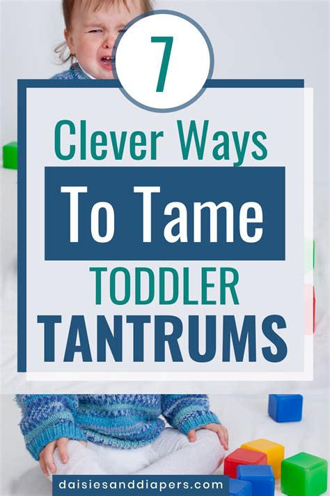 7 Tips For Handling Toddler Tantrums Tantrums Toddler Toddler