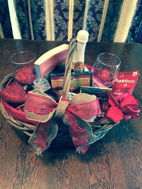 Romantic Date Night T Basket I Made For The Winners Of The Great