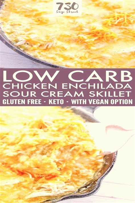 How to cook chicken for enchilada soup. This cheesy low carb sour cream chicken enchiladas recipe ...