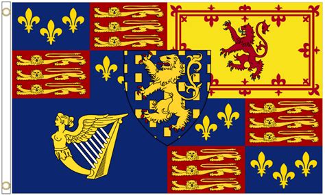 England Royal Banner William Iii Polyester Flag