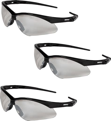 buy jackson safety v30 25685 nemesis safety glasses 3000357 3 pair black frame with