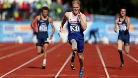 Jonnie Peacock Wants T44 100m World Record At Anniversary Games Bbc Sport