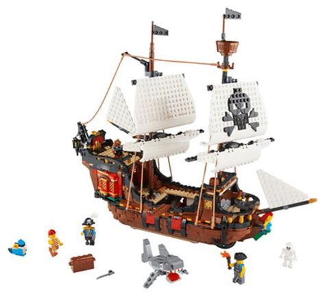 Lego set 31109 creator pirate ship, what is it worth? Dit is LEGO Creator 31109 Pirate Ship, release in zomer ...