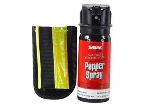Sabre 18oz Flip Top Pepper Spray Flourescent Arm Upc 023063151243