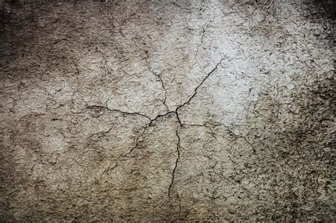 Old White Paint Texture Peeling Off Concrete Wall Stock Photo Image