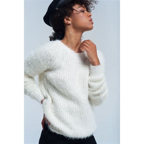 Kora Cream Knit Sweater In 2021 Cream Knit Sweater Sweaters Knit