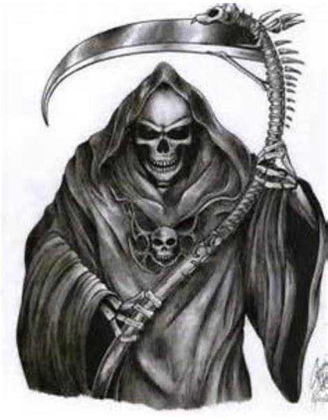 Grim Reaper Tattoo Designs Rgrimreaperencounters